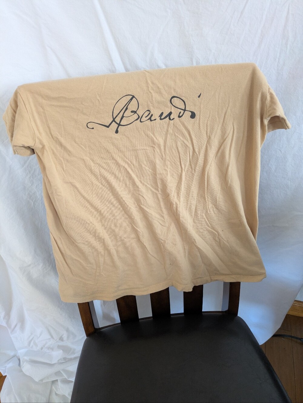 Gaudi Beige Short-Sleeve Women's T-Shirt